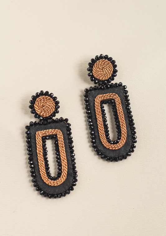 ARCHED COPPER EARRINGS