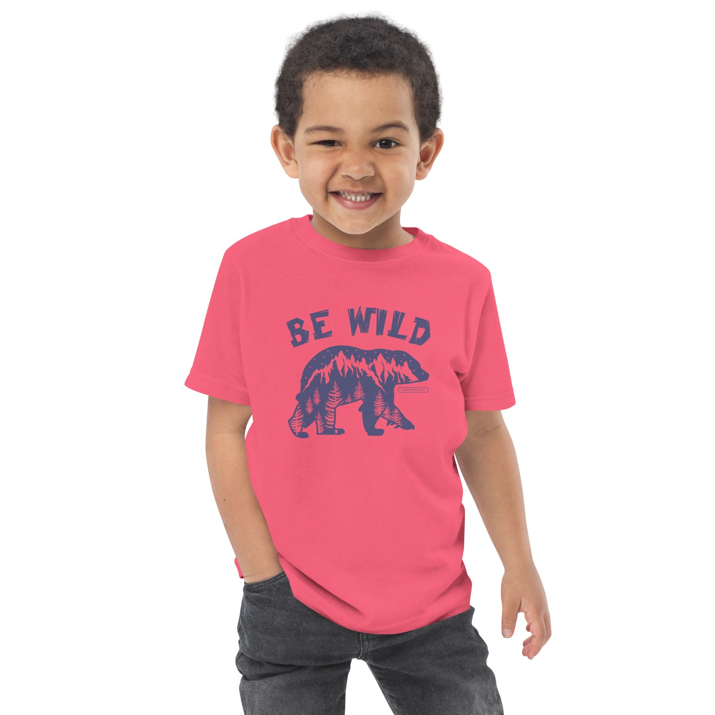 Be Wild - Toddler Jersey T-shirt