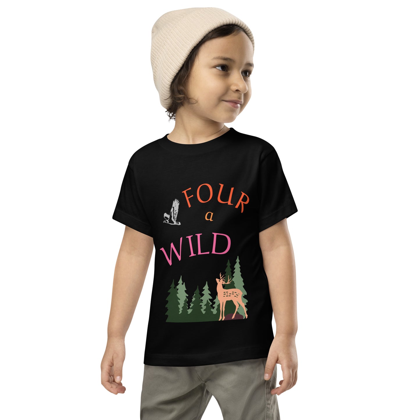 Toddler Short Sleeve Tee - Four a Wild
