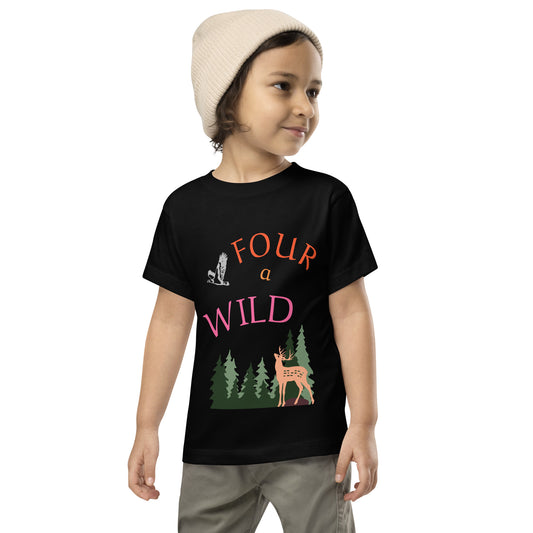 Toddler Short Sleeve Tee - Four a Wild