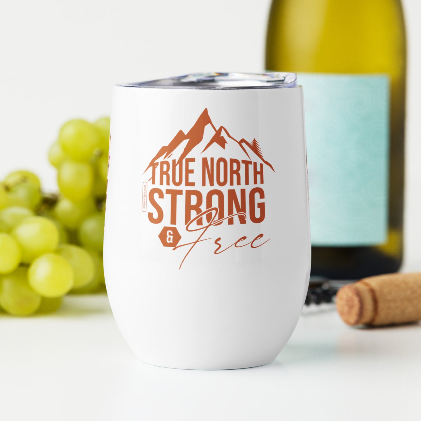 The True North - Wine Tumbler